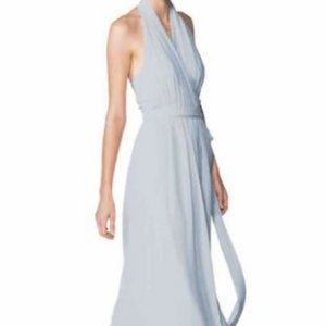 Joanna August Ceremony Halter Wrap Dress